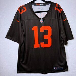 Cleveland Browns Nike Mens Size XXL Odell Beckham JR NFL Game Jersey Football